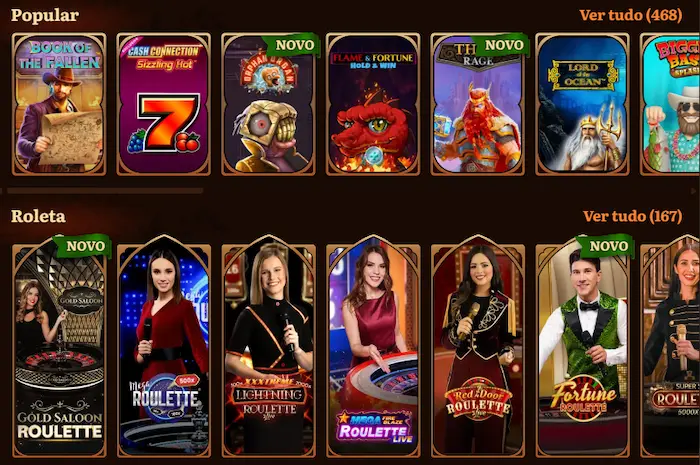 WildRobin Casino Portugal games