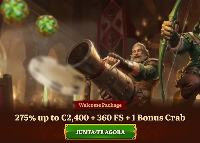 WildRobin Casino Portugal bonus